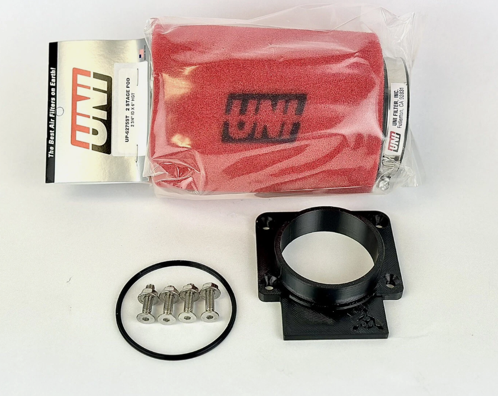 Yamaha Raptor Wolverine 350 Grizzly 600 660 Air Filter Intake Adapter